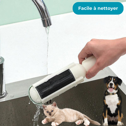 Brosse PoilNet, anti poils de chats et chiens