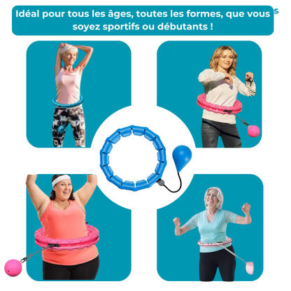 HulaFit - Le Hula Hoop pour faire du sport chez soi en s'amusant